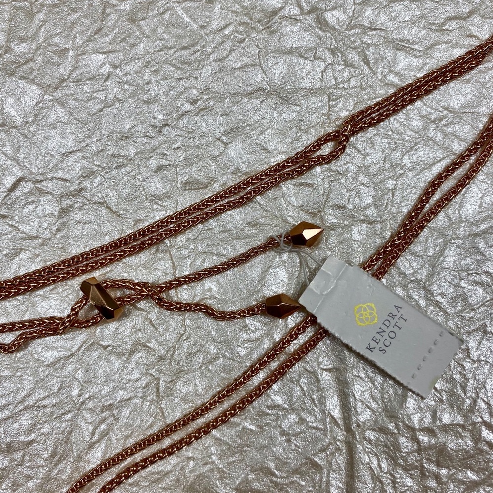Kendra Scott Betsy Tassel Necklace Lavender NEW - Picture 5 of 8